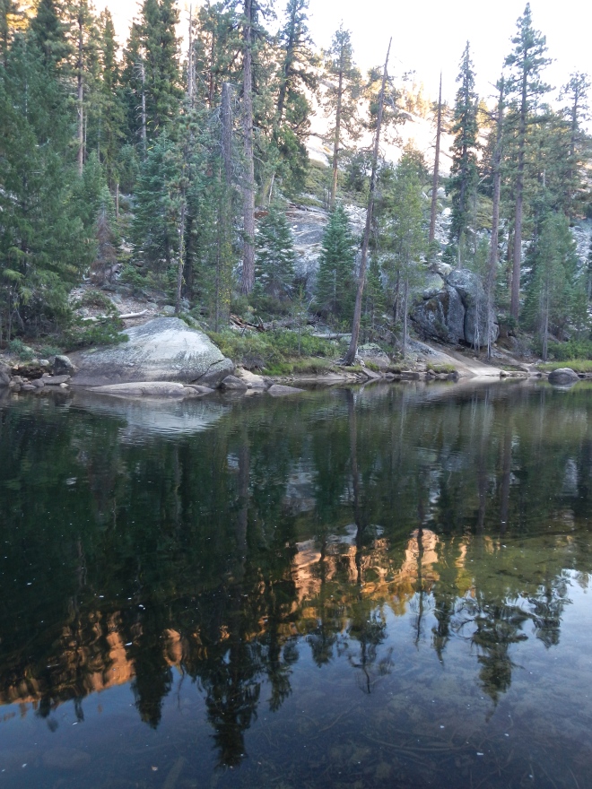 Sunset on the Merced River, Little Yosemite Valley