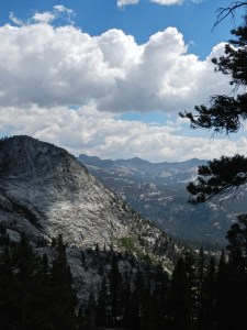 Turning away from Cascade Valley, we approached Purple Lake