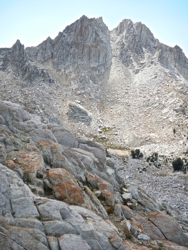 The view from the top of Silver Pass