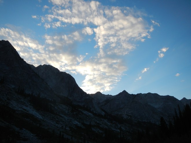 Evening descends, and it's time for bed.