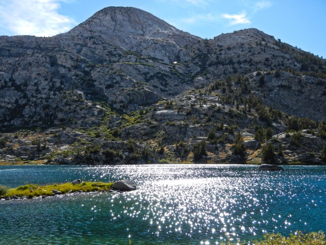 Sunlight on water! I wish I could capture the movement as well as the sparkle.