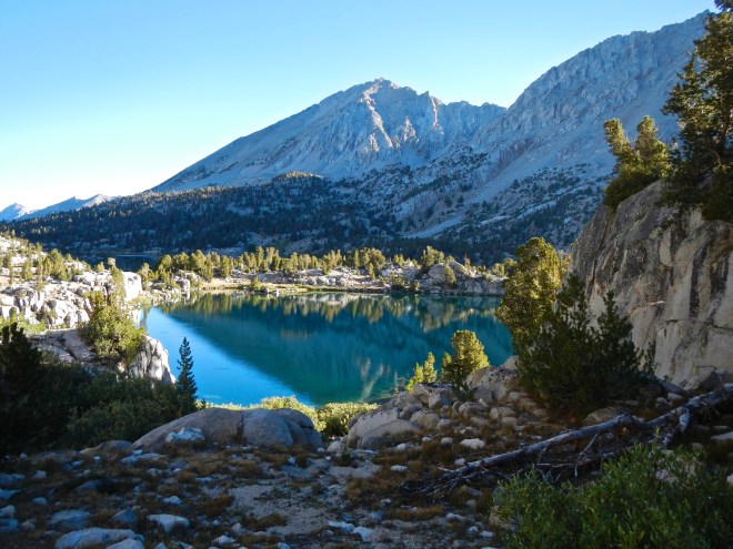 Farewell to Rae Lakes.
