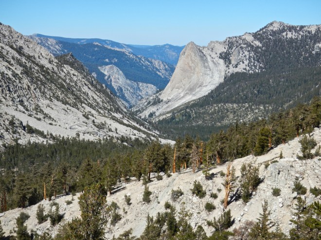 a view down a side canyon. Makes me want to see what's there. More beauty, I suppose...