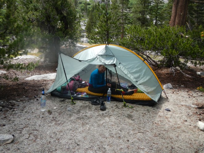 Our first campsite of the day, Upper Ranger Meadow.