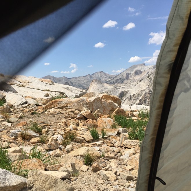 The view from inside.